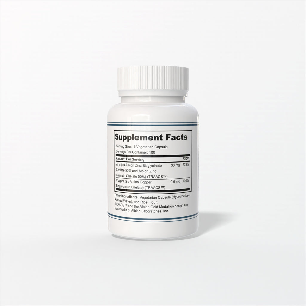 Zinc Complex plus Copper 100s