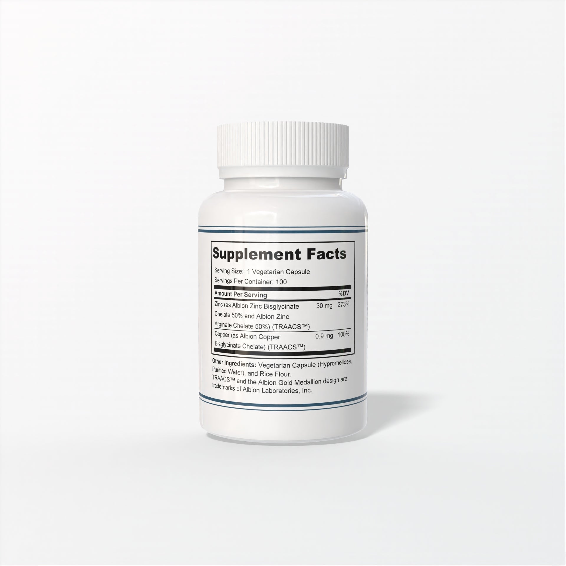 Zinc Complex plus Copper 100s
